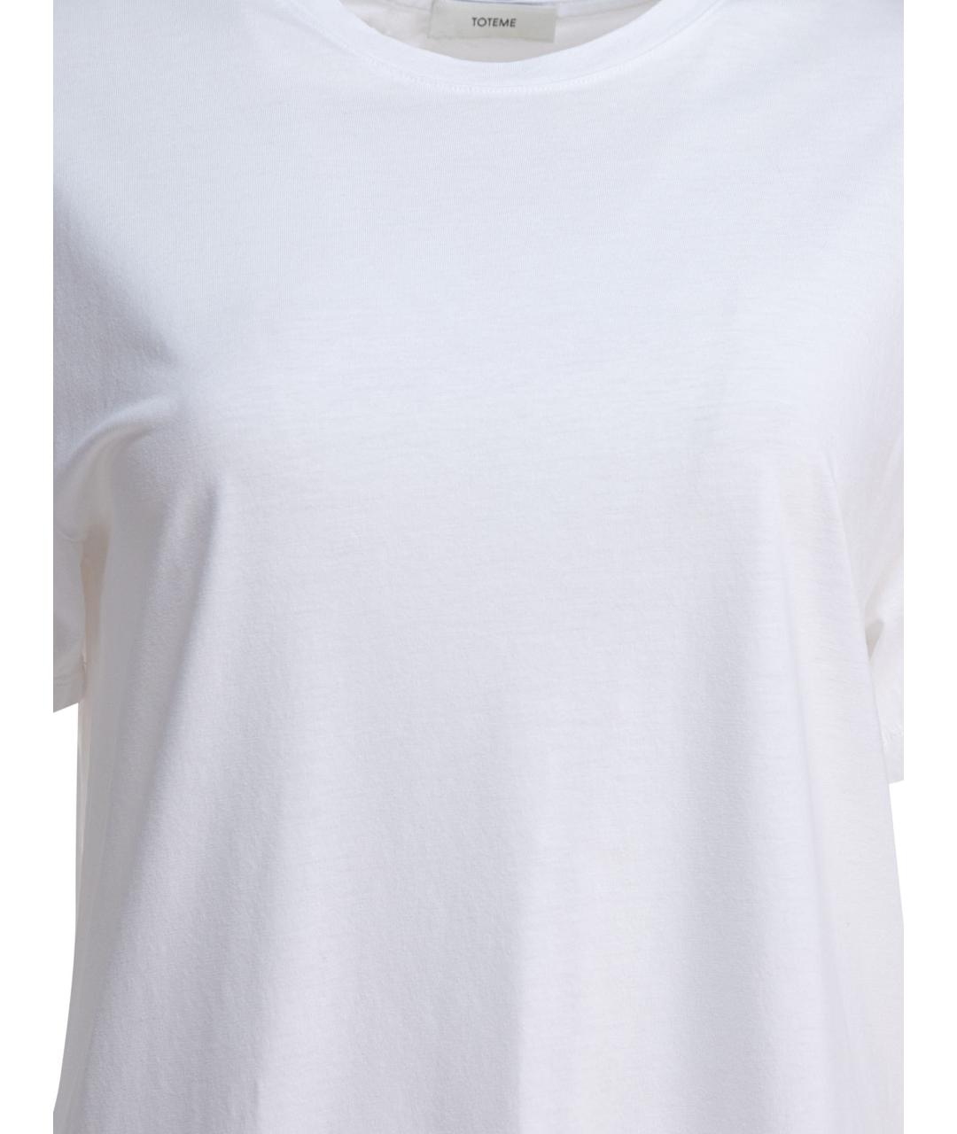 TOTEME Белая футболка, фото 3