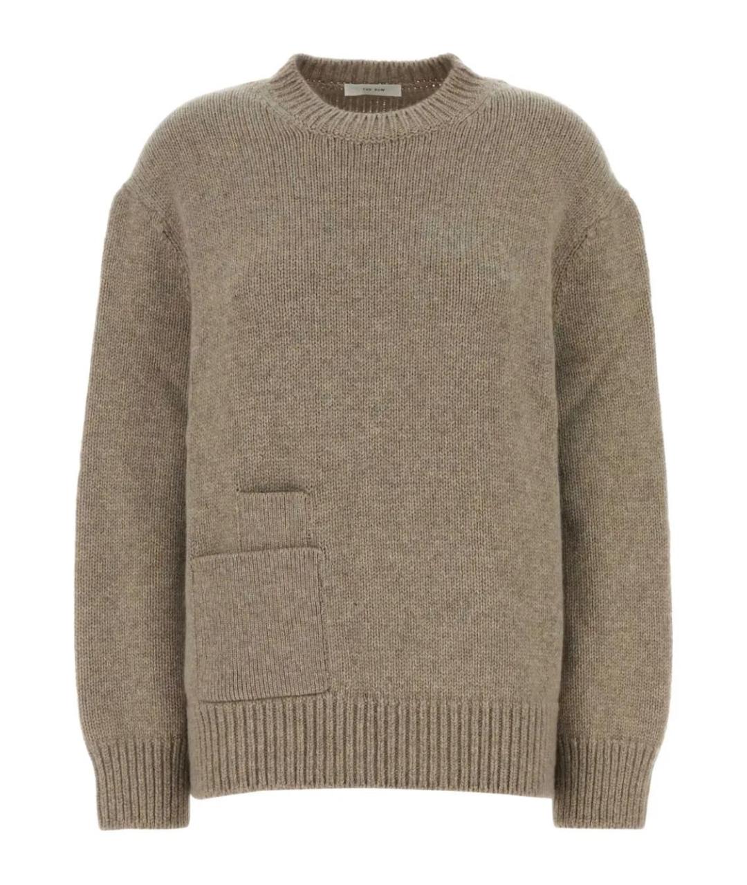 THE ROW Бежевый кашемировый джемпер / свитер, фото 1