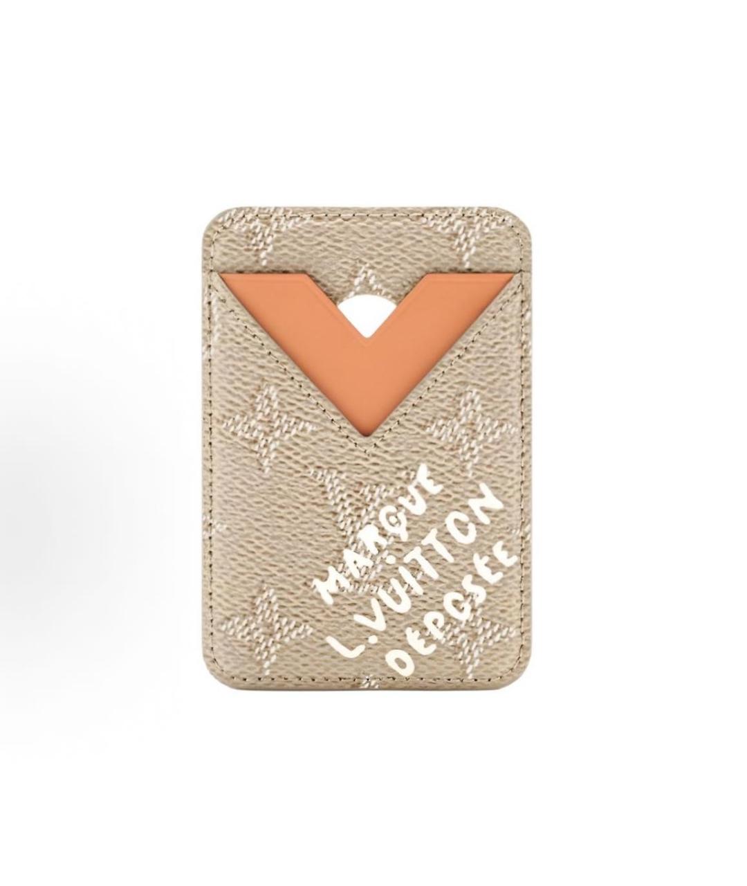 LOUIS VUITTON Бежевый кардхолдер, фото 5