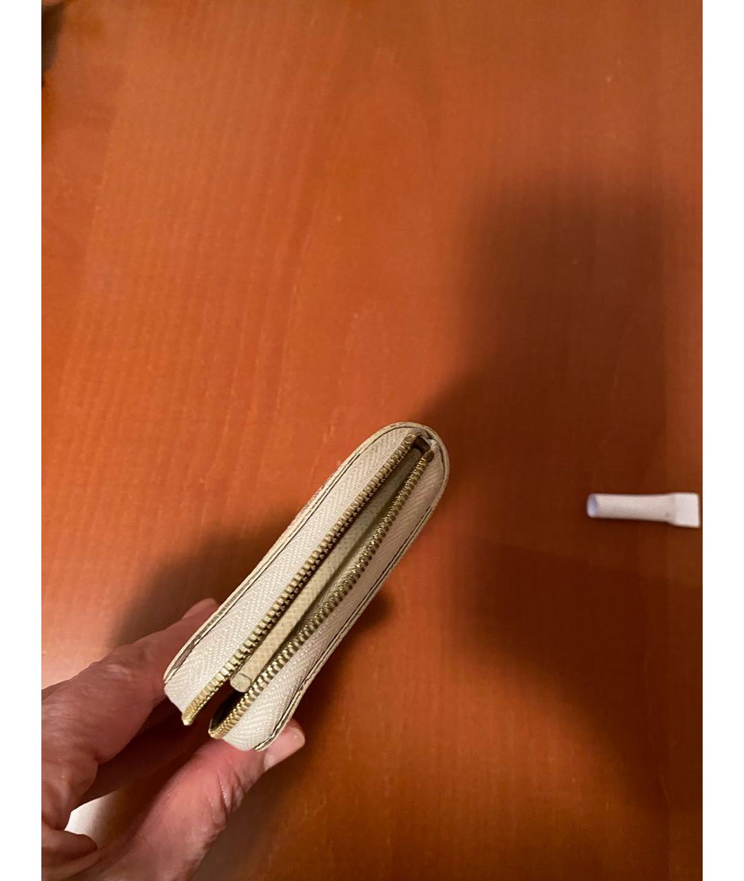 LOUIS VUITTON Белый кошелек, фото 8
