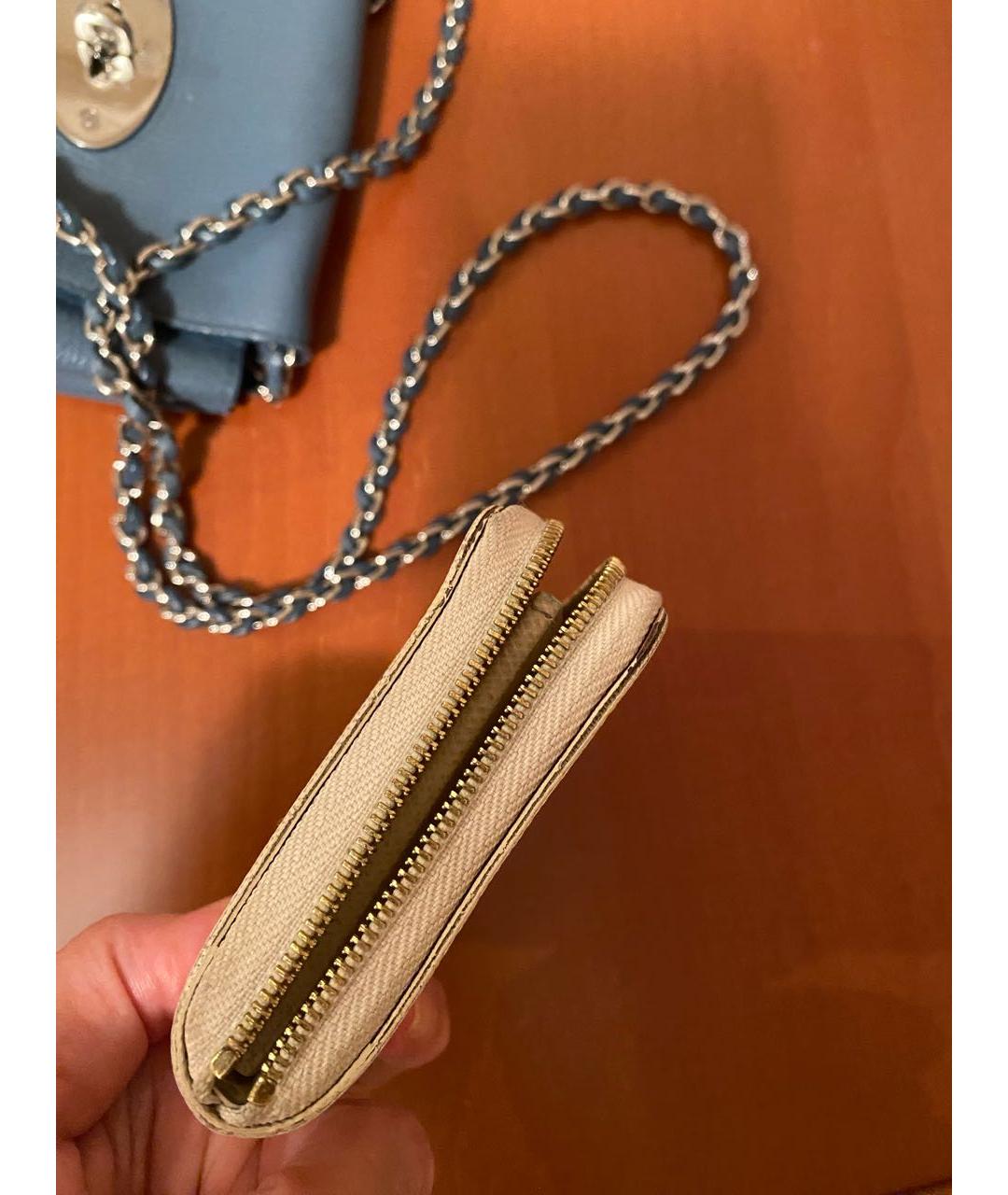 LOUIS VUITTON Белый кошелек, фото 6