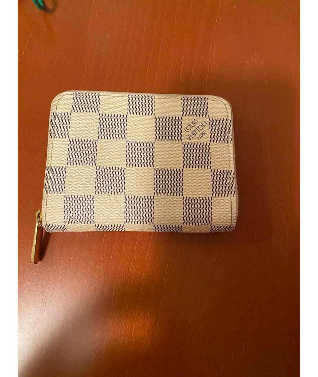 LOUIS VUITTON Белый кошелек, фото 9