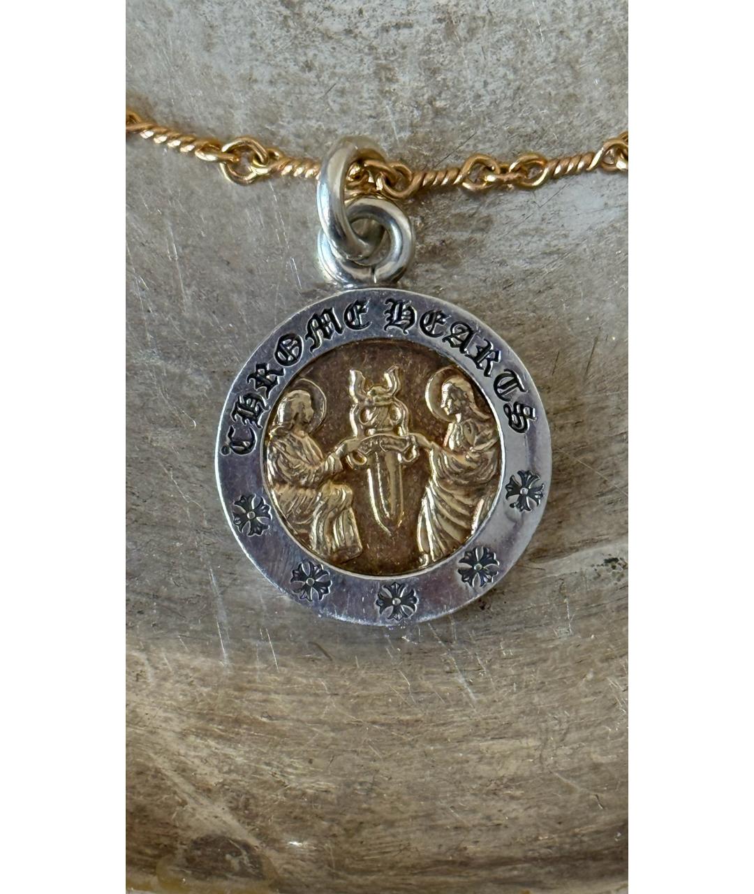 CHROME HEARTS Золотое колье из желтого золота, фото 4