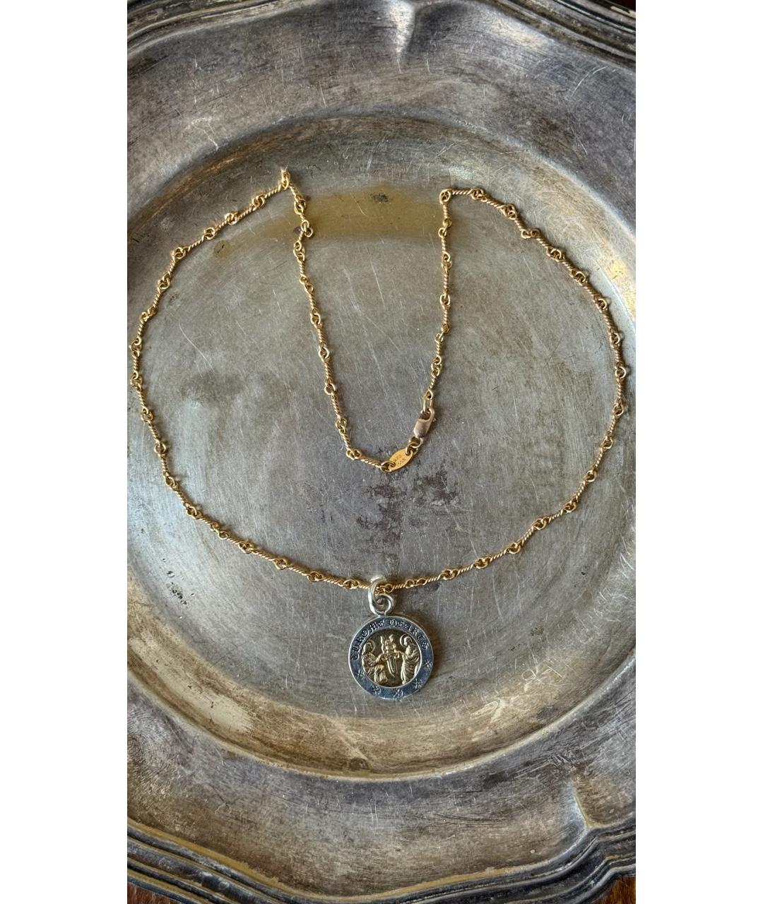 CHROME HEARTS Золотое колье из желтого золота, фото 6