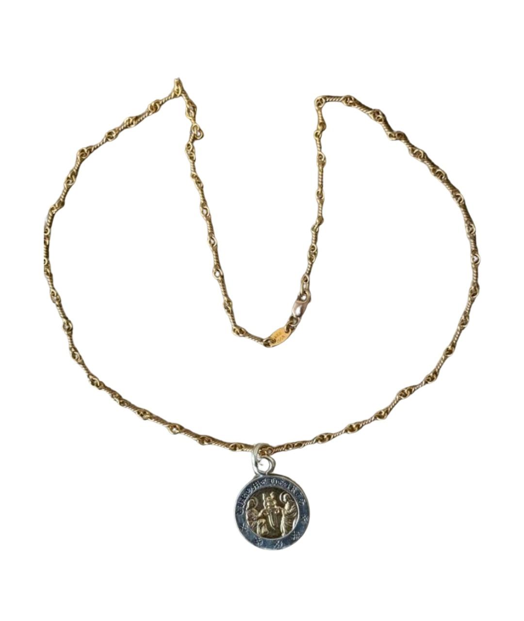 CHROME HEARTS Золотое колье из желтого золота, фото 1