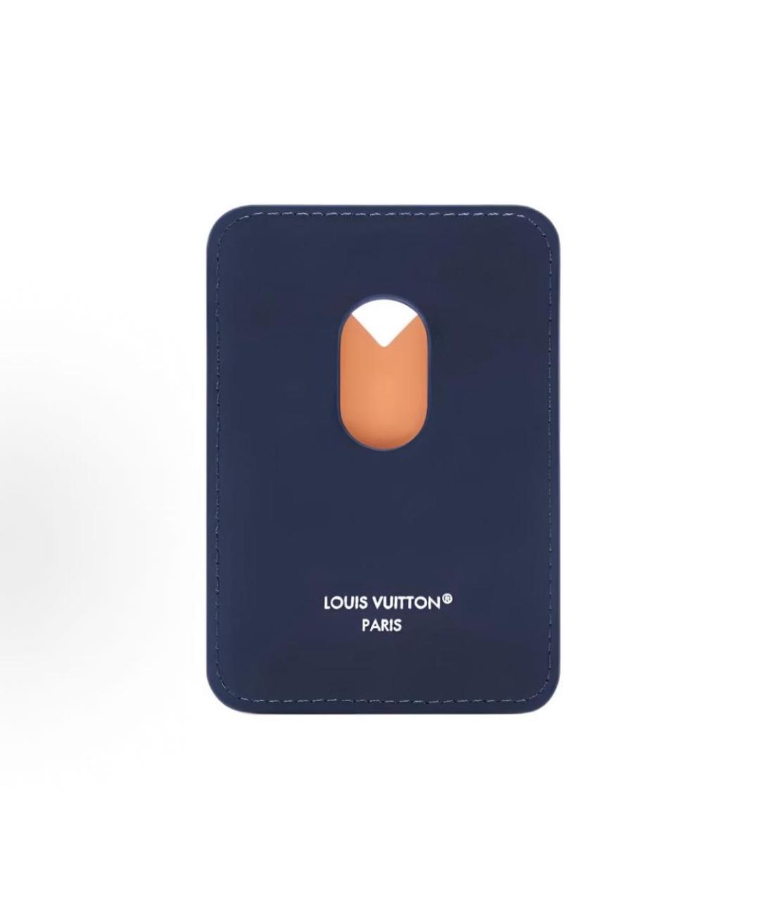 LOUIS VUITTON Темно-синий кардхолдер, фото 3