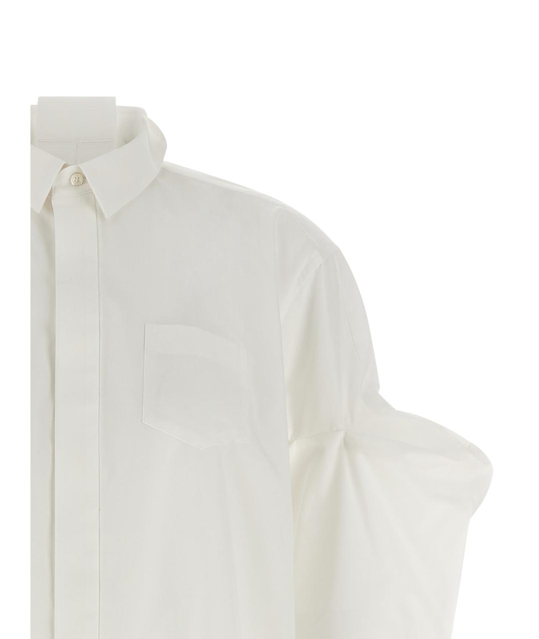 SACAI Белая полиэстеровая блузы, фото 3