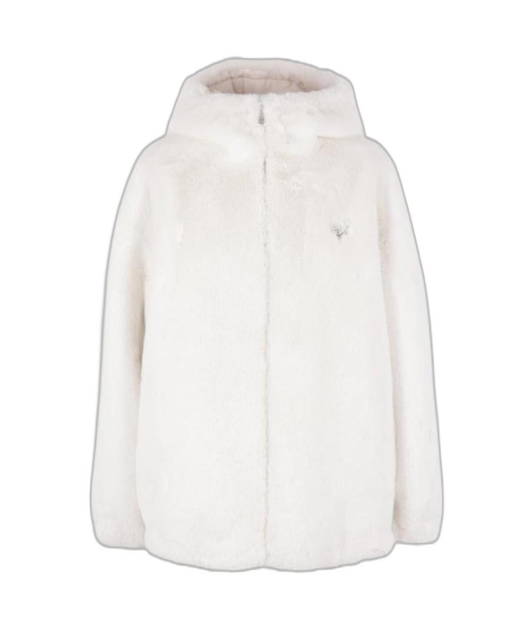 PRADA Белая полиамидовая куртка, фото 1
