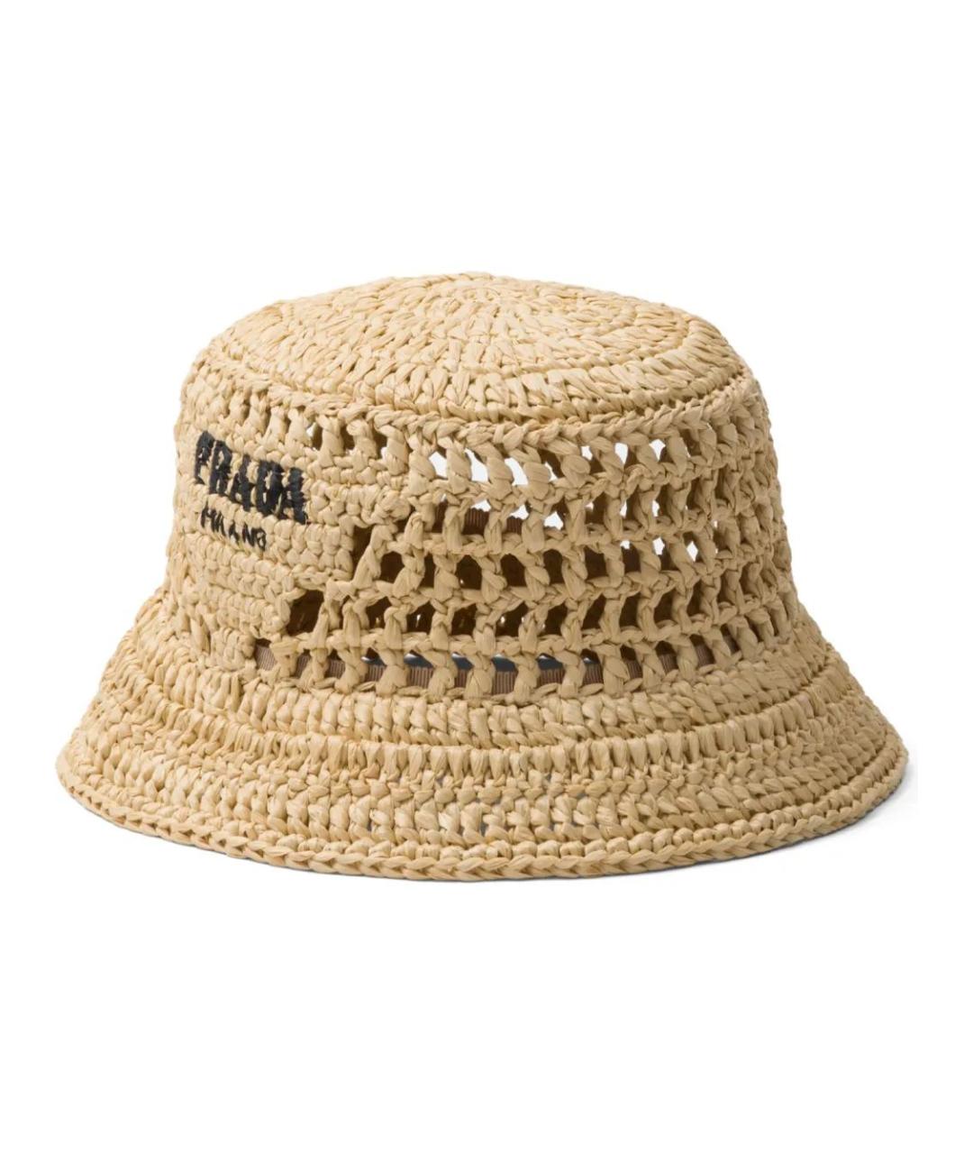 PRADA Бежевая панама, фото 1