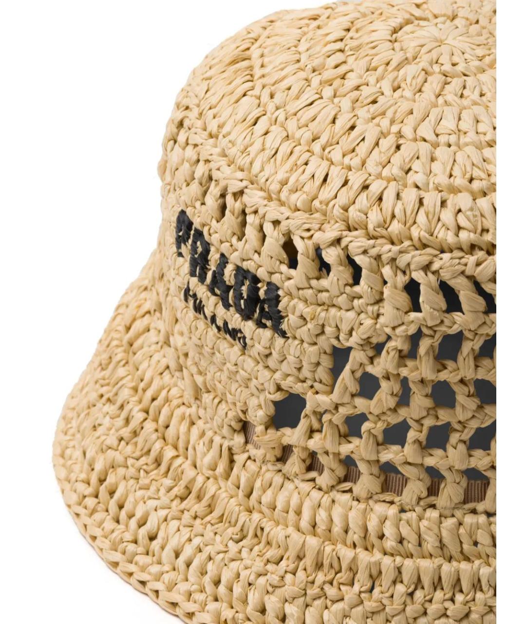 PRADA Бежевая панама, фото 3