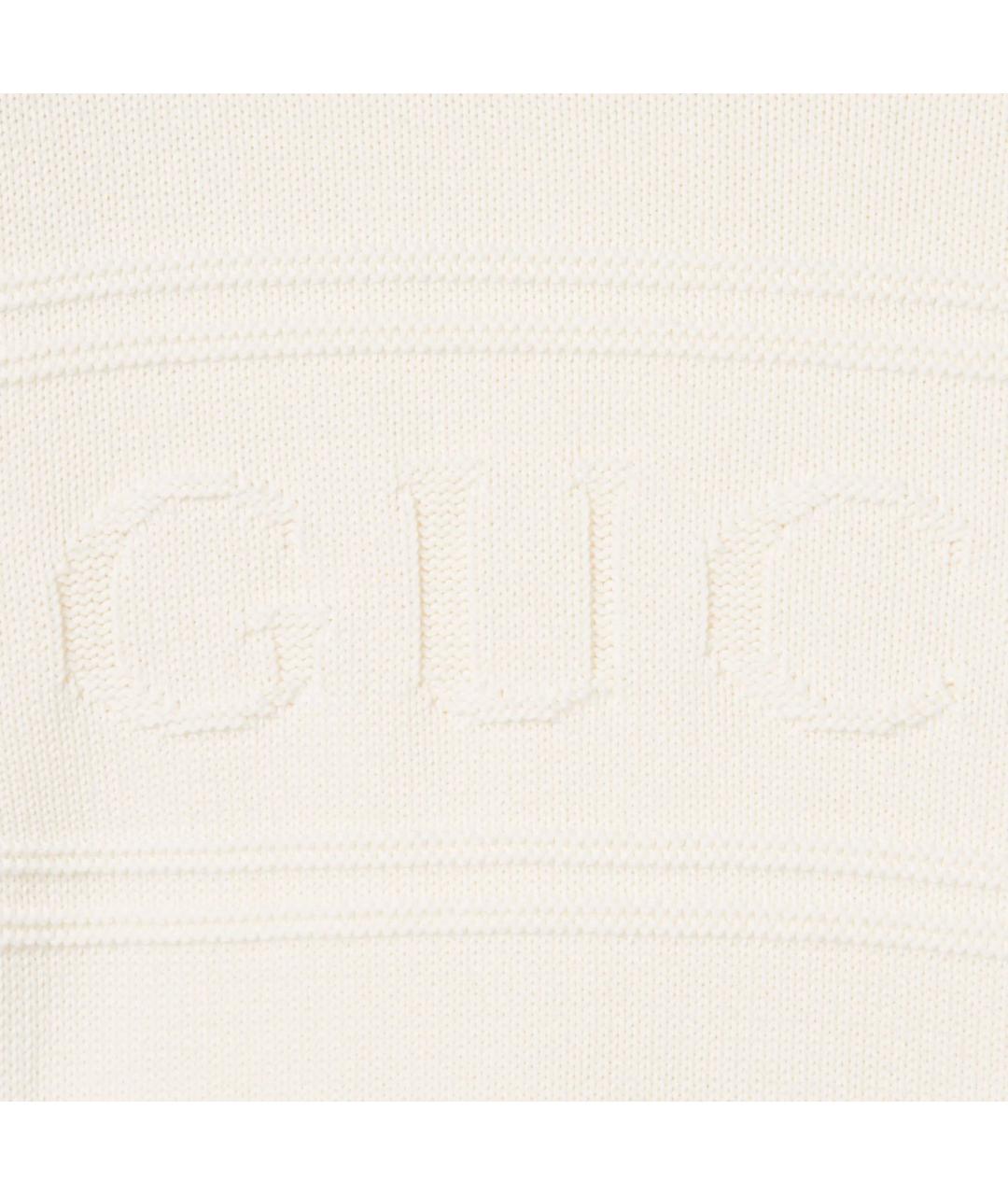 GUCCI Белый хлопковый джемпер / свитер, фото 3
