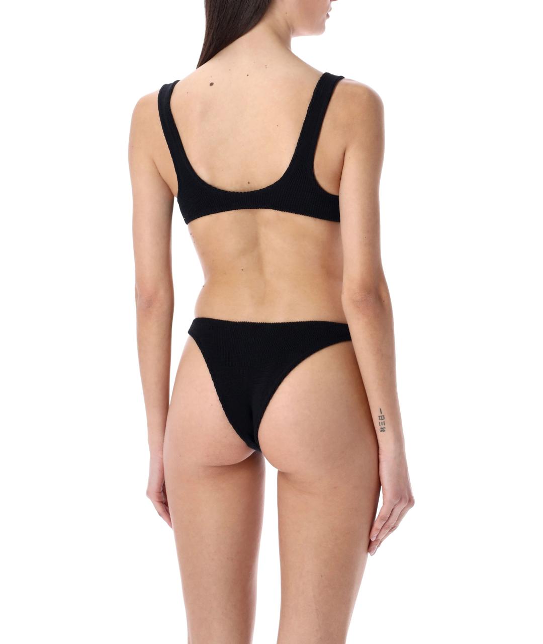 REINA OLGA Черный полиамидовый купальник, фото 2