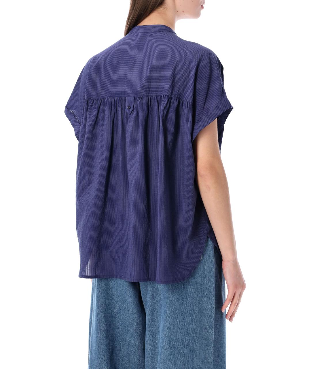 SESSUN Фиолетовая вискозная блузы, фото 2