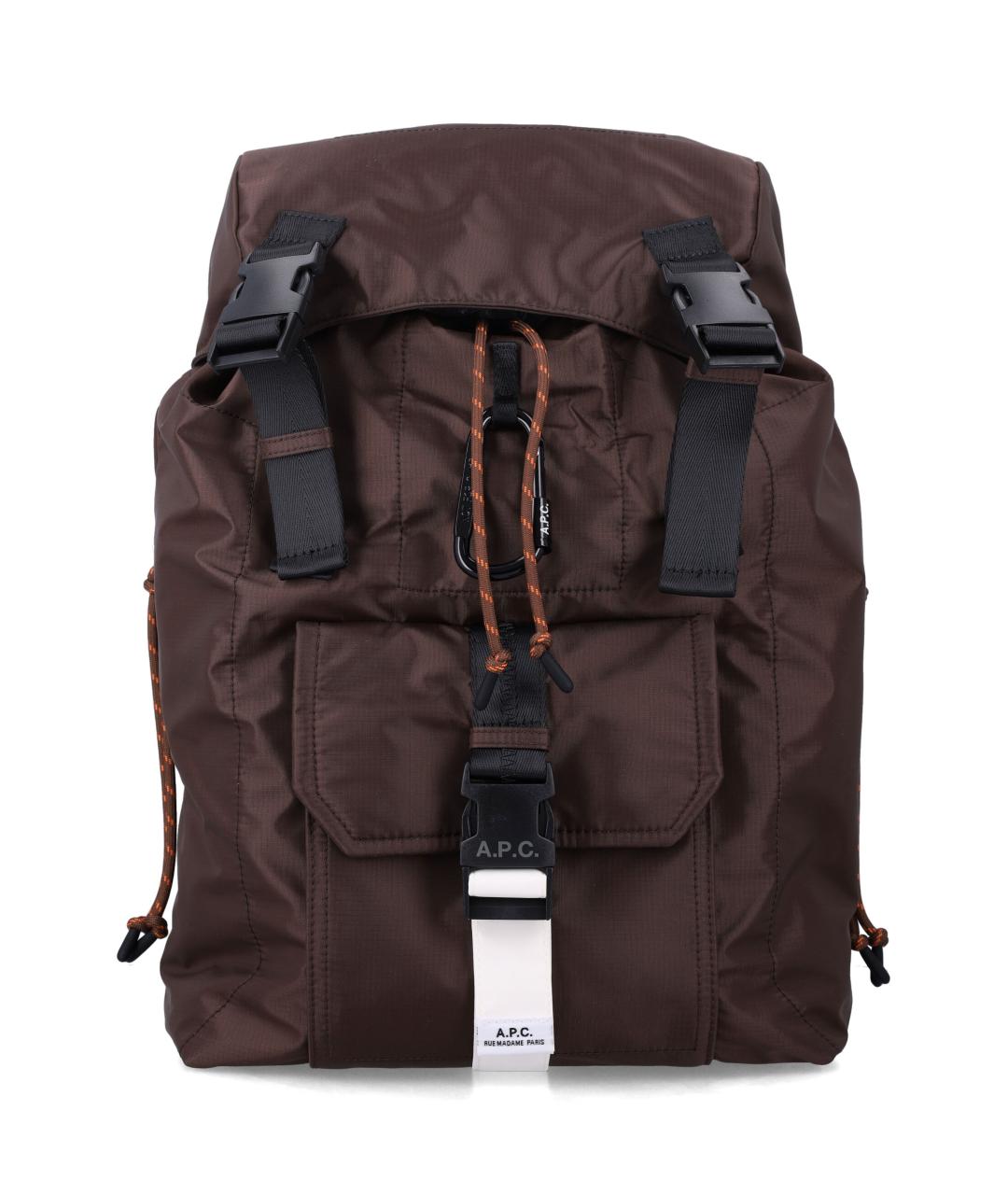 A.P.C. Коричневый рюкзак, фото 1