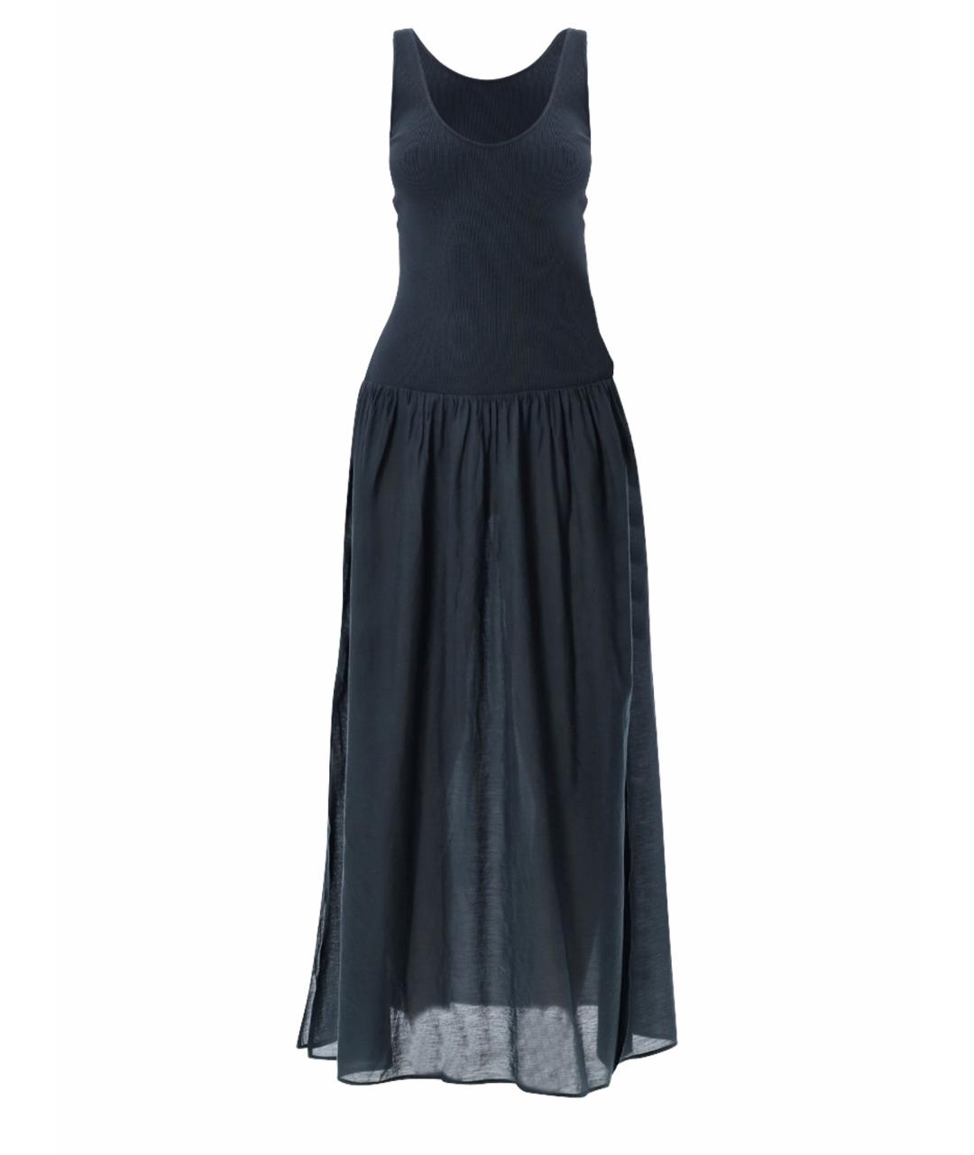 SESSUN Зеленые хлопковое повседневное платье, фото 1