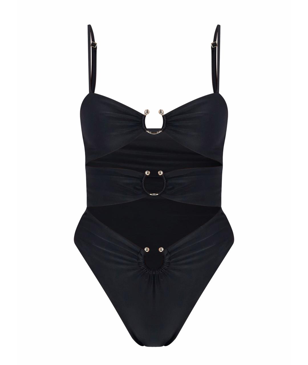 SWIM BY DI Черный полиамидовый купальник, фото 1