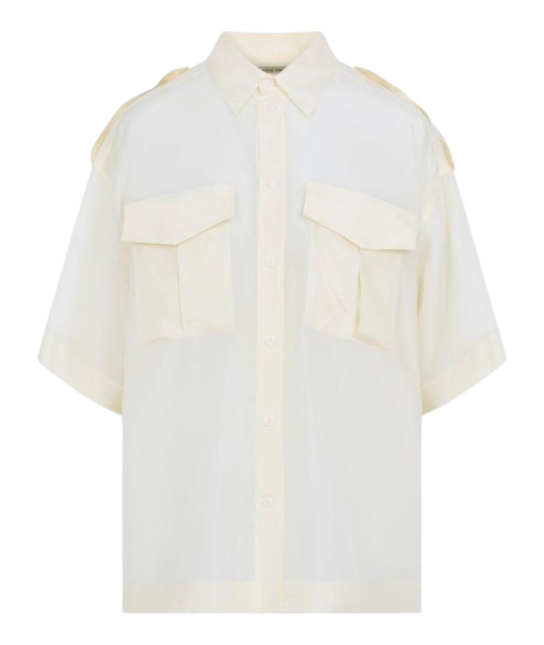 PHOEBE PHILO Белая шелковая рубашка, фото 1