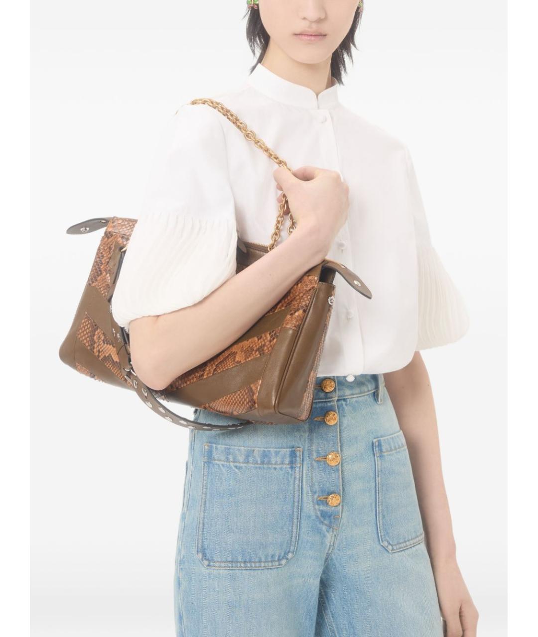 VALENTINO Белая хлопковая рубашка, фото 2