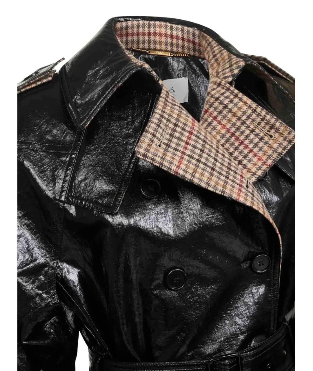 CHLOE Черный тренч/плащ, фото 5