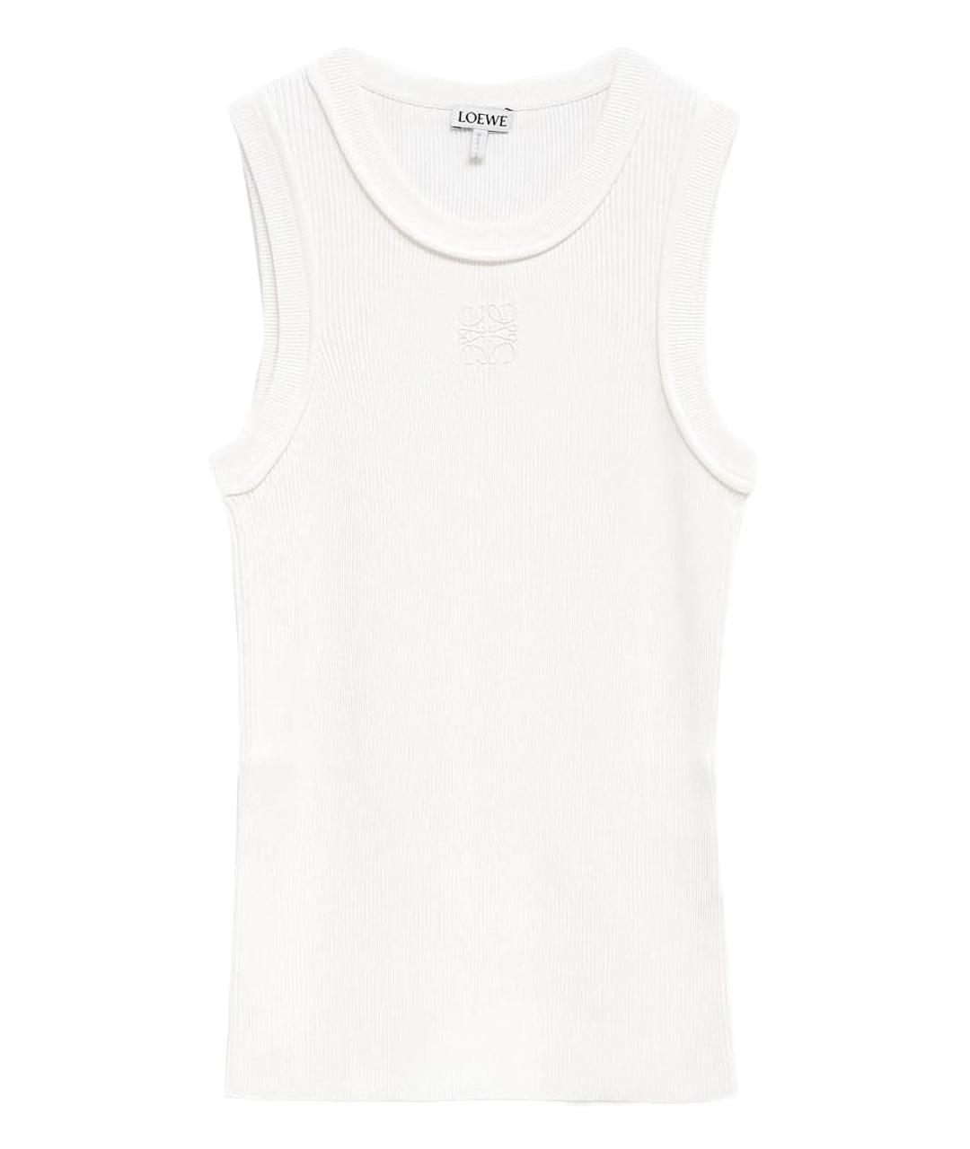 LOEWE Белая майка, фото 1
