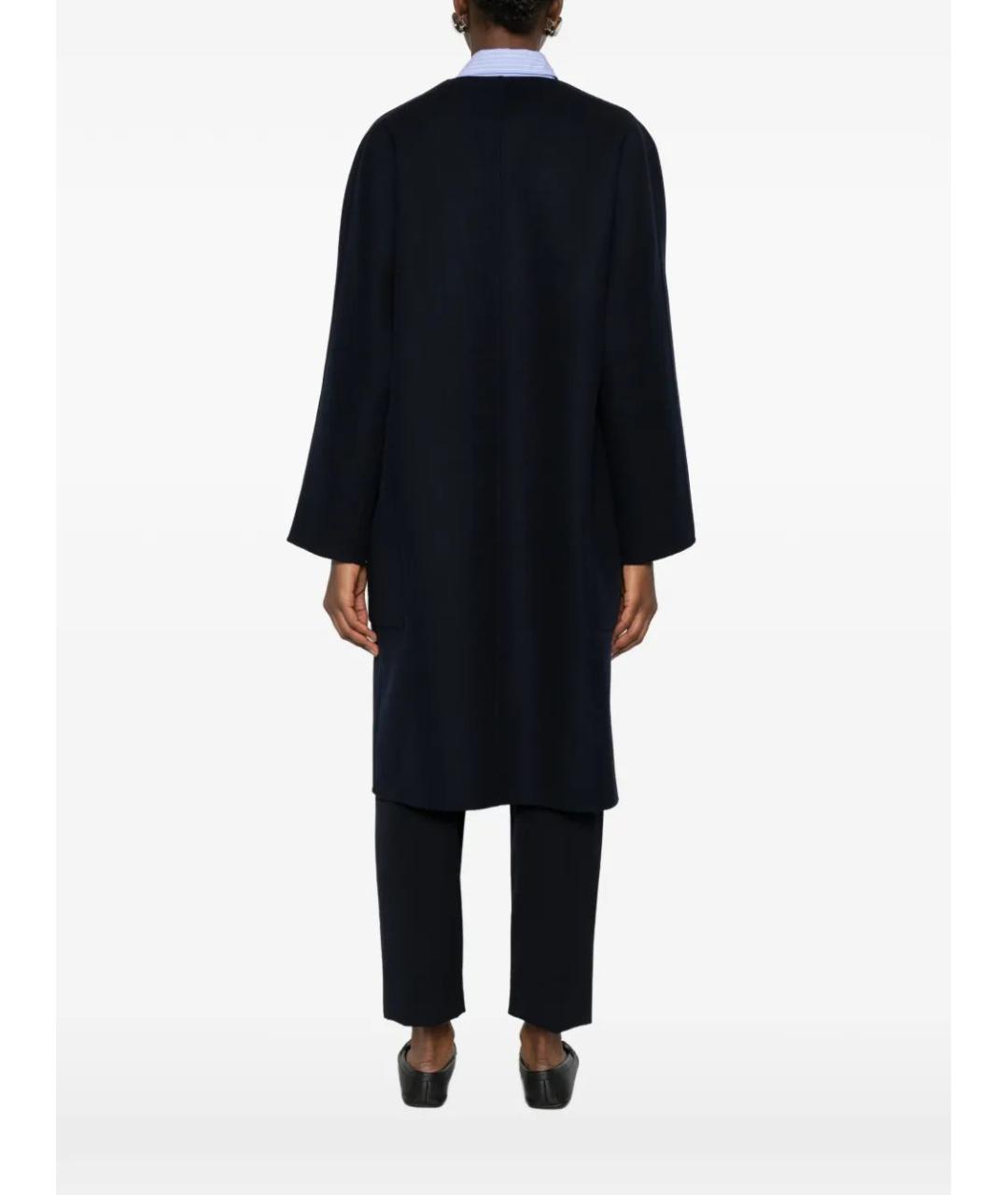 THE ROW Темно-синее кашемировое пальто, фото 4
