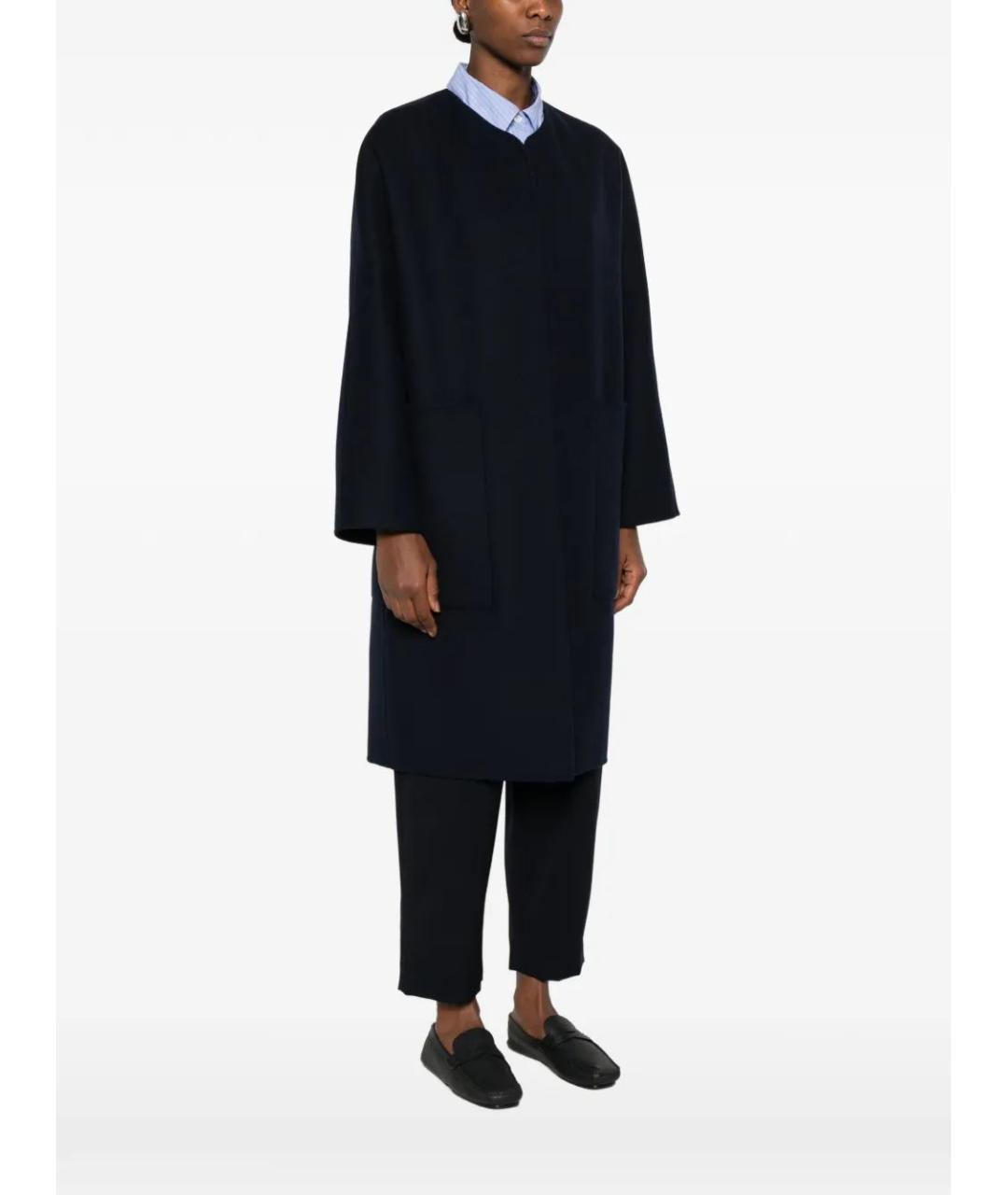 THE ROW Темно-синее кашемировое пальто, фото 3