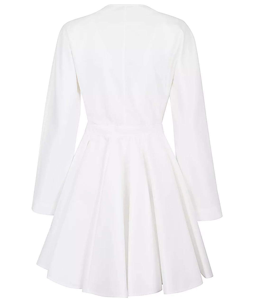 ALAIA Белое хлопковое коктейльное платье, фото 2