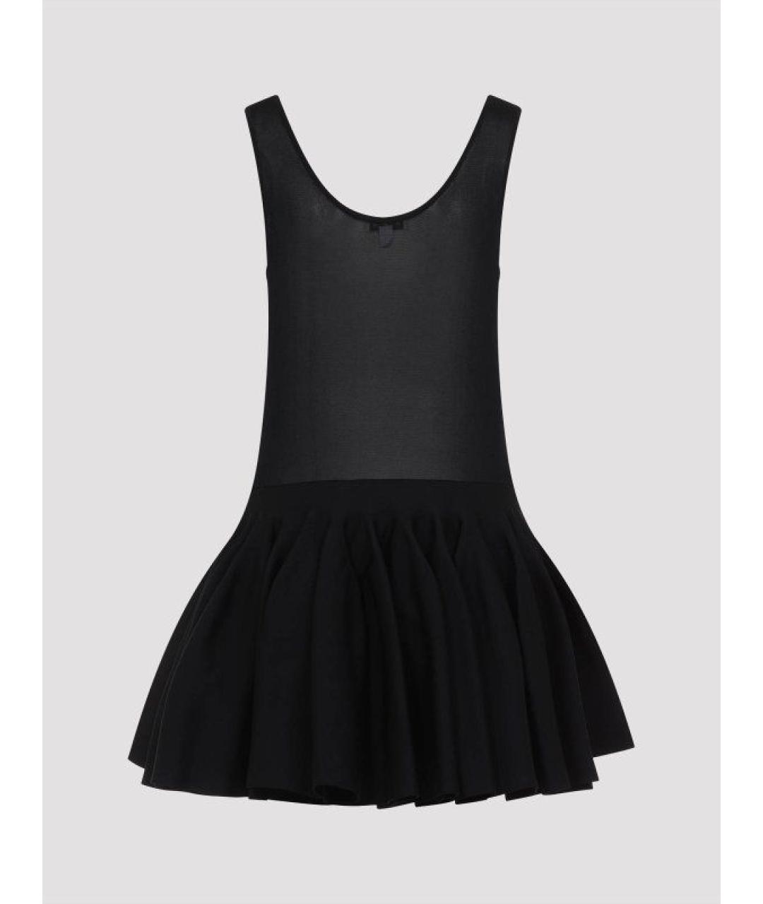 ALAIA Черное полиамидовое коктейльное платье, фото 2