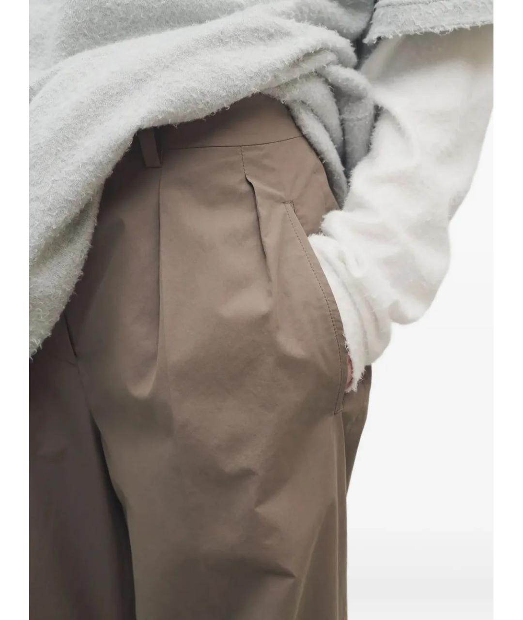 THE ROW Хлопковые прямые брюки, фото 5