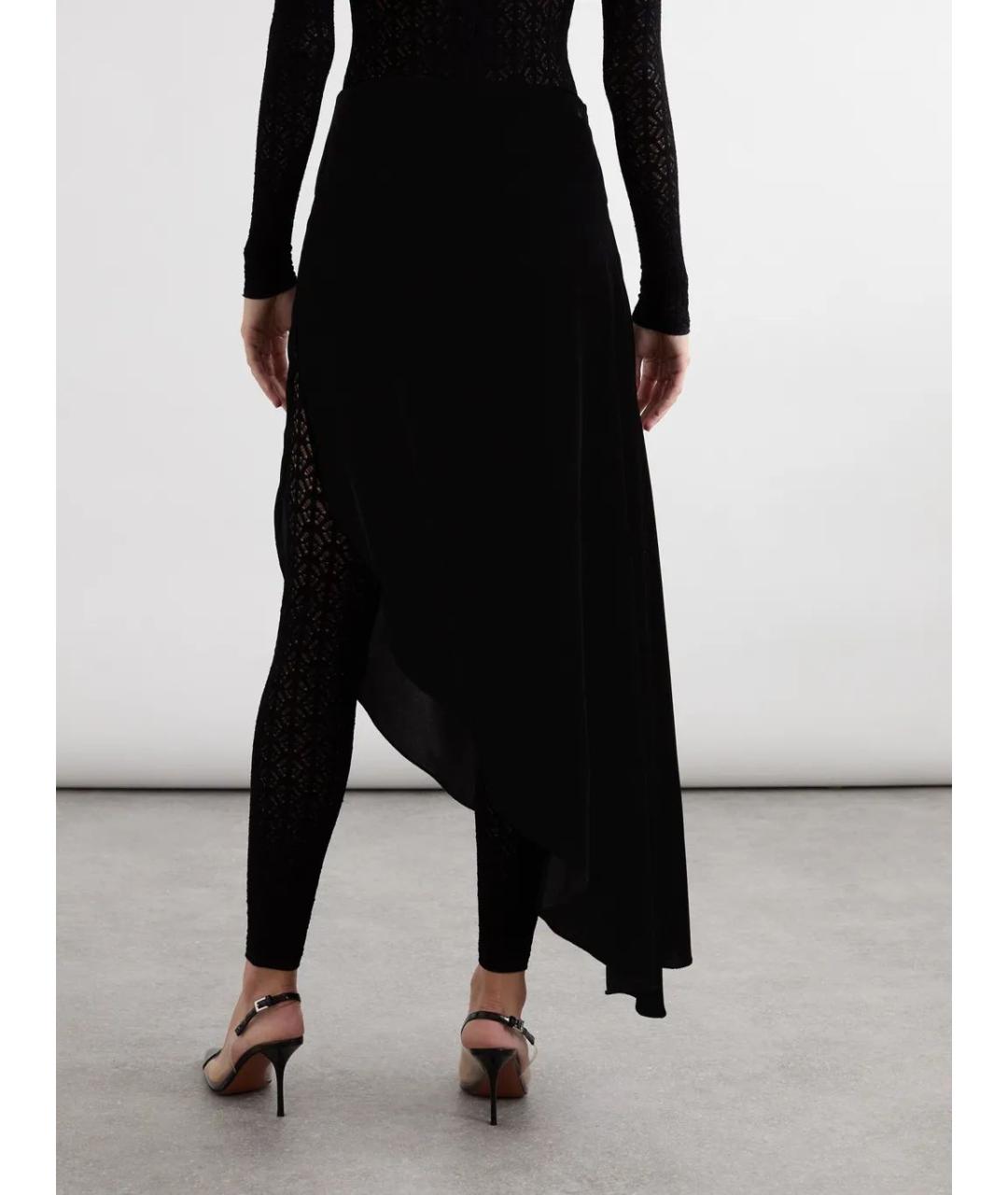 ALAIA Черная юбка миди, фото 3