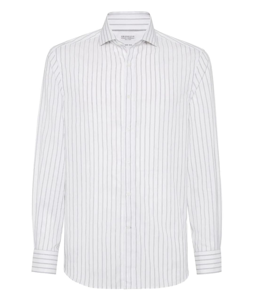 BRUNELLO CUCINELLI Хлопковая кэжуал рубашка, фото 1