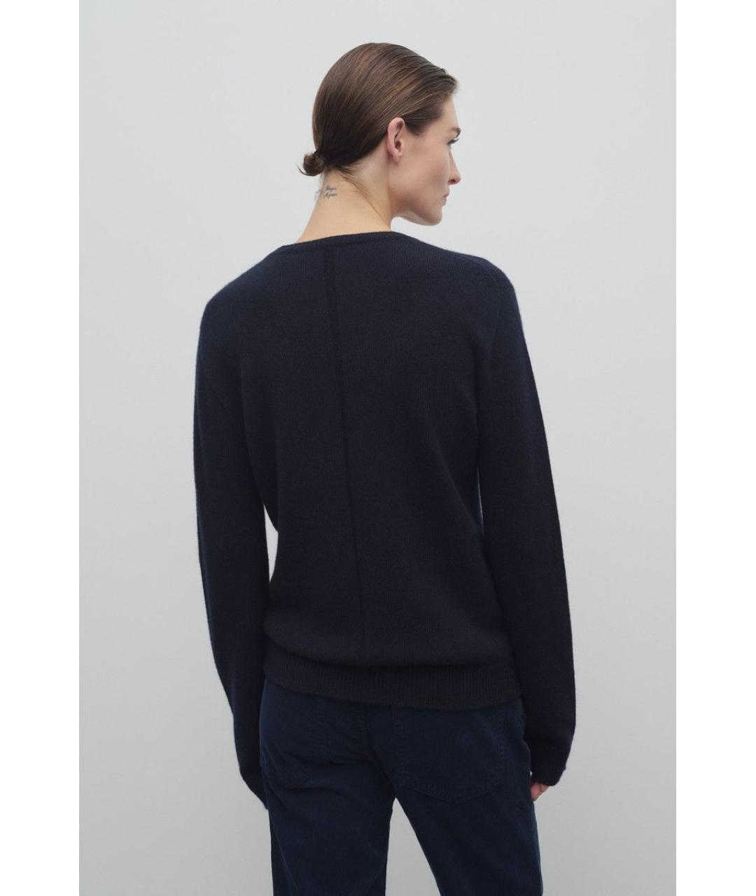 THE ROW Темно-синий кашемировый джемпер / свитер, фото 5