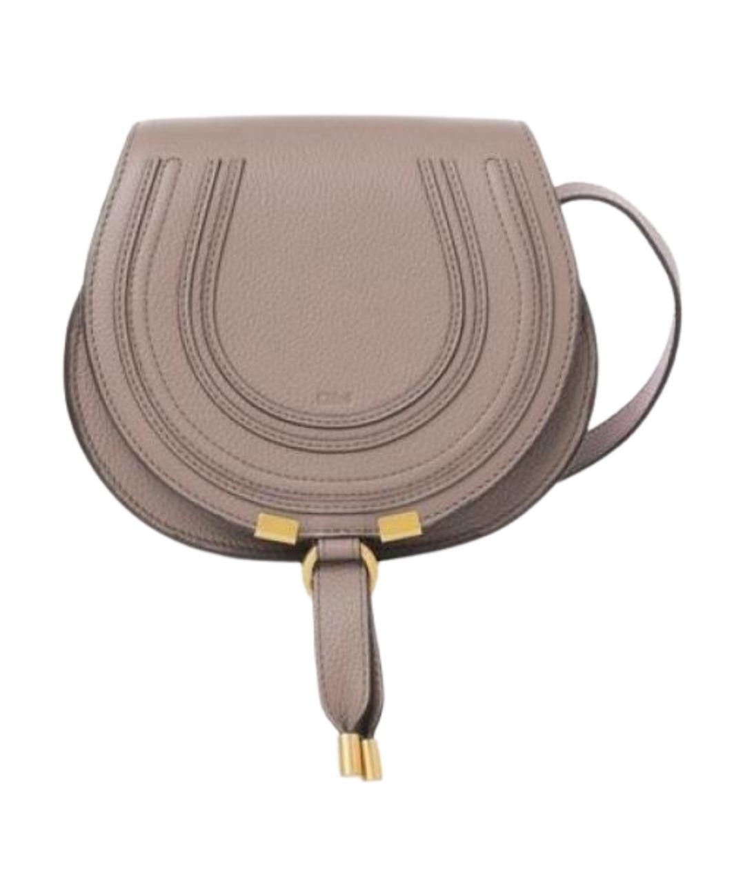 CHLOE Фиолетовая кожаная сумка через плечо, фото 1