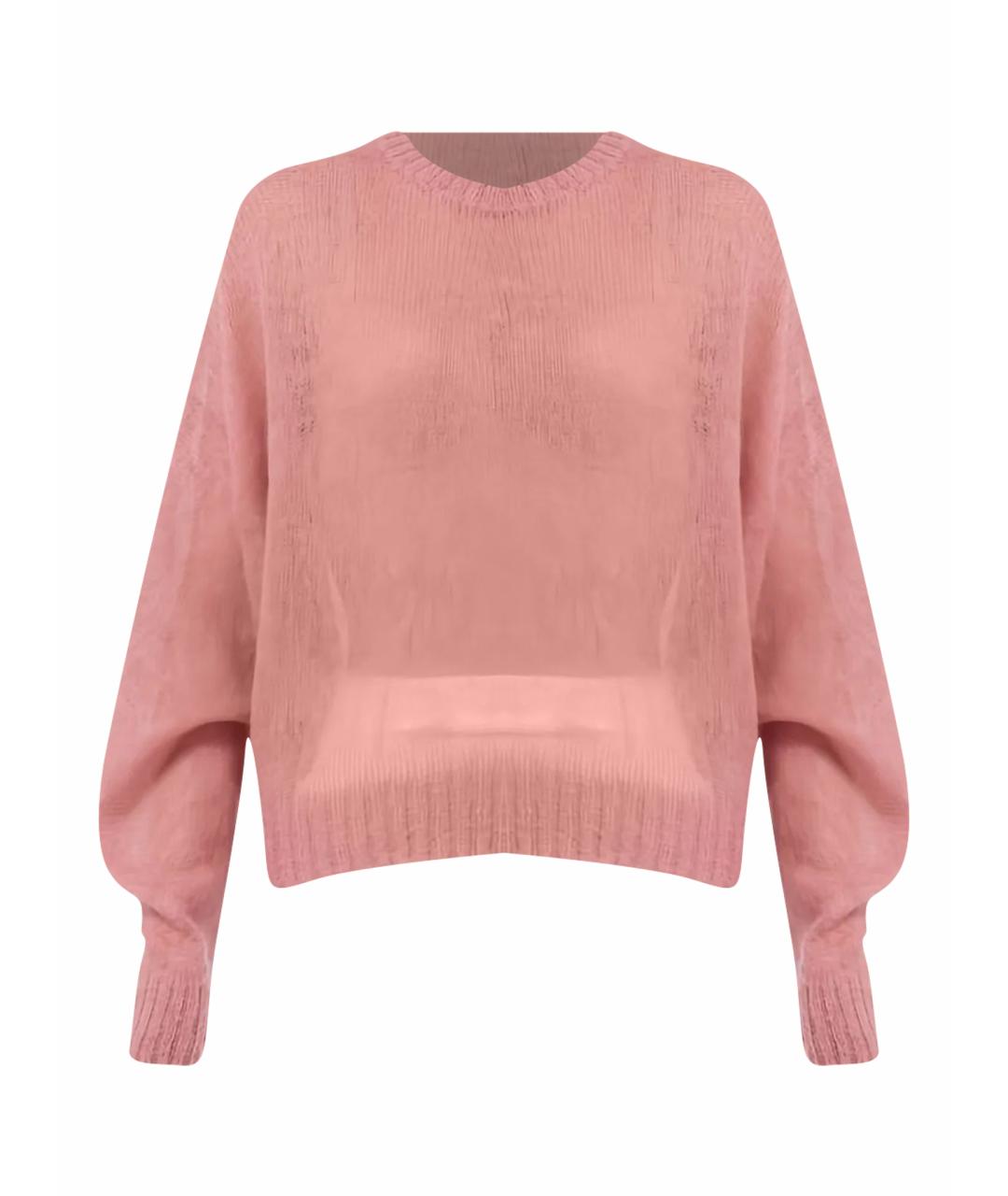 BRUNELLO CUCINELLI Розовый шерстяной джемпер / свитер, фото 1