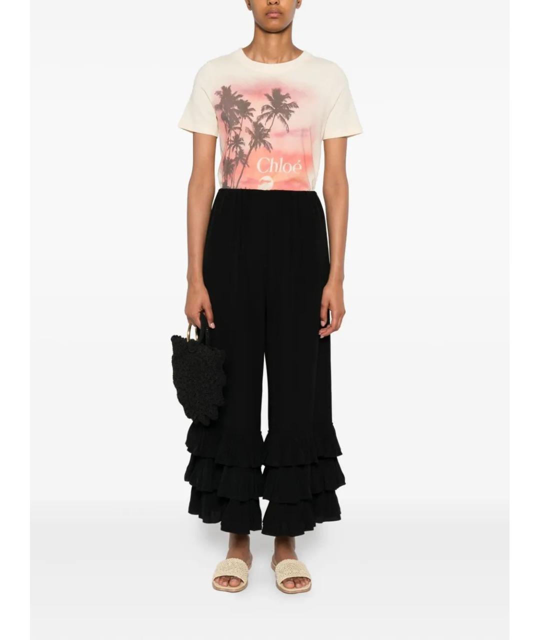 CHLOE Мульти хлопковая футболка, фото 2
