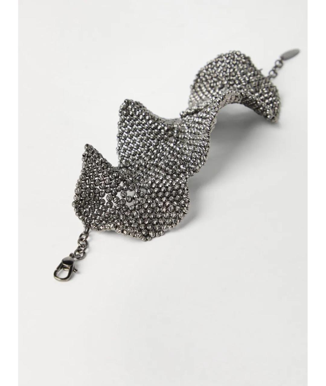 BRUNELLO CUCINELLI Мульти серебряный браслет, фото 5