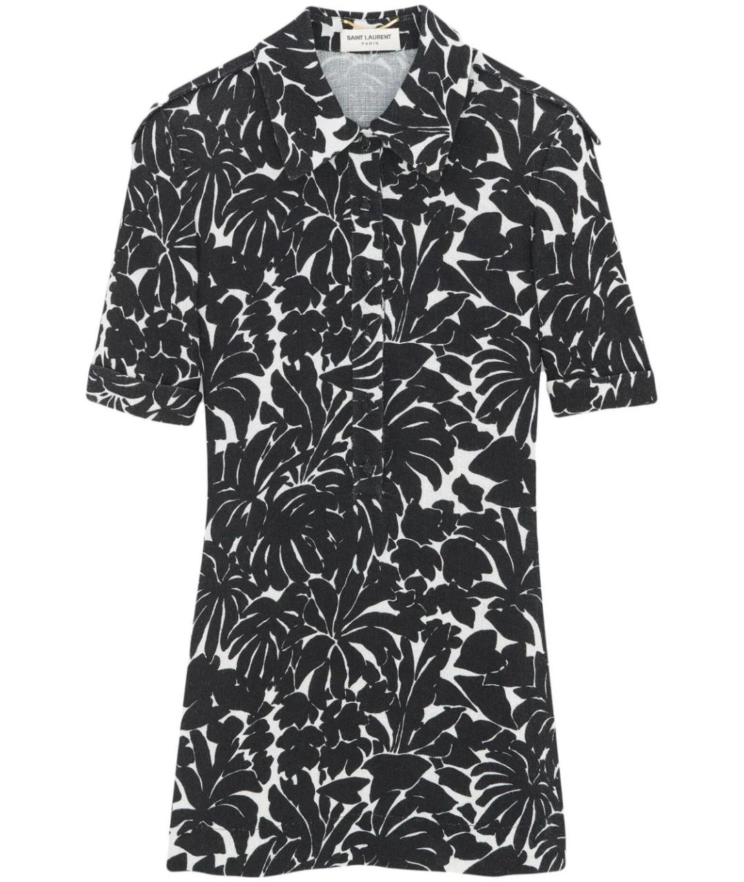 SAINT LAURENT Мульти повседневное платье, фото 1