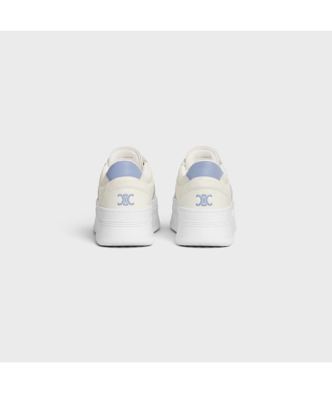 CELINE Синие кожаные кроссовки, фото 3