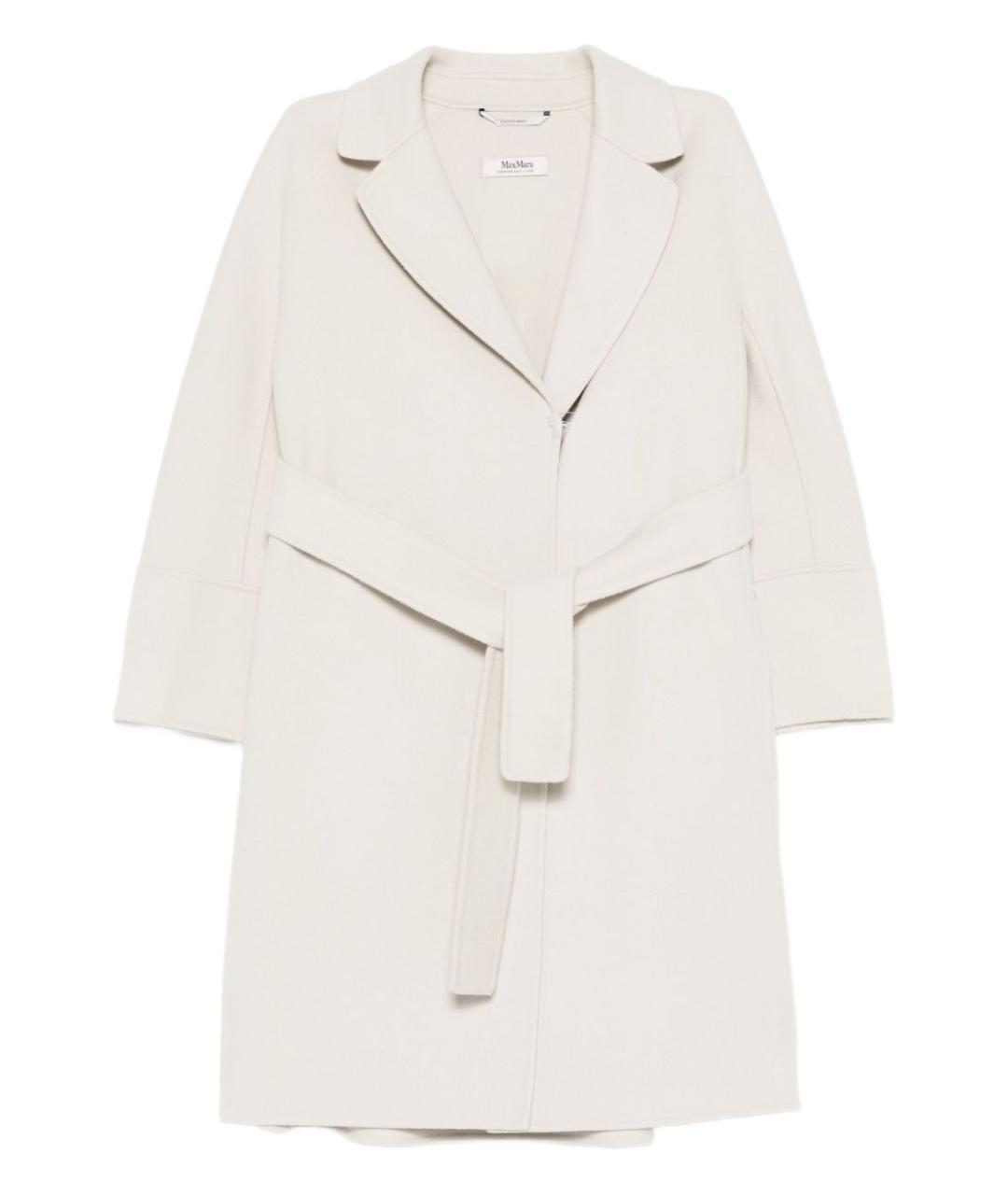 'S MAX MARA Бежевое шерстяное пальто, фото 1