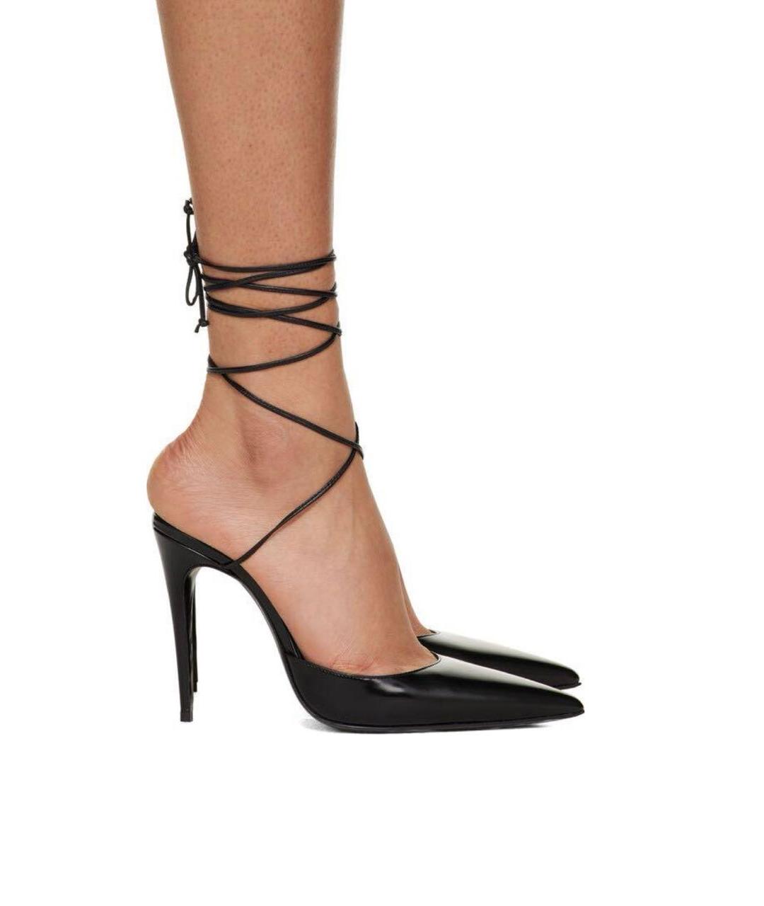 MAGDA BUTRYM Черные кожаные туфли, фото 7