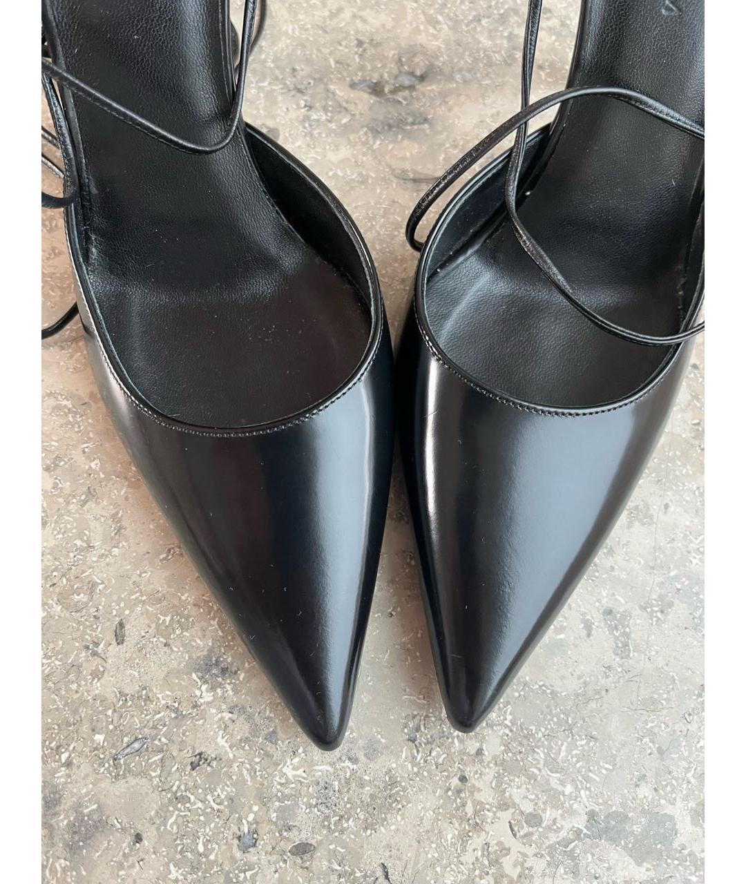 MAGDA BUTRYM Черные кожаные туфли, фото 4