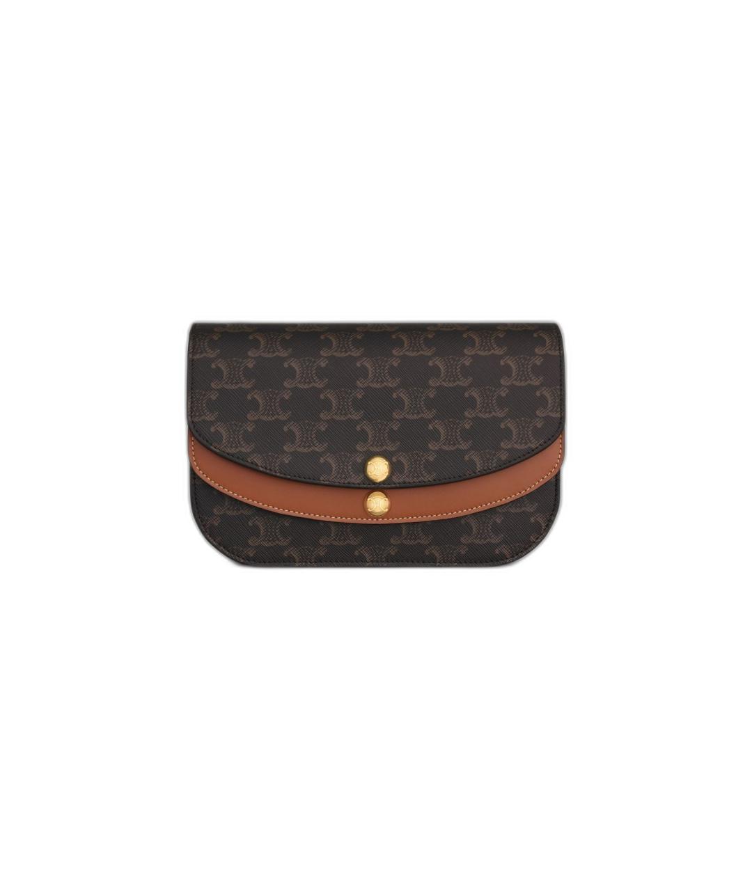 CELINE Кожаная сумка через плечо, фото 1