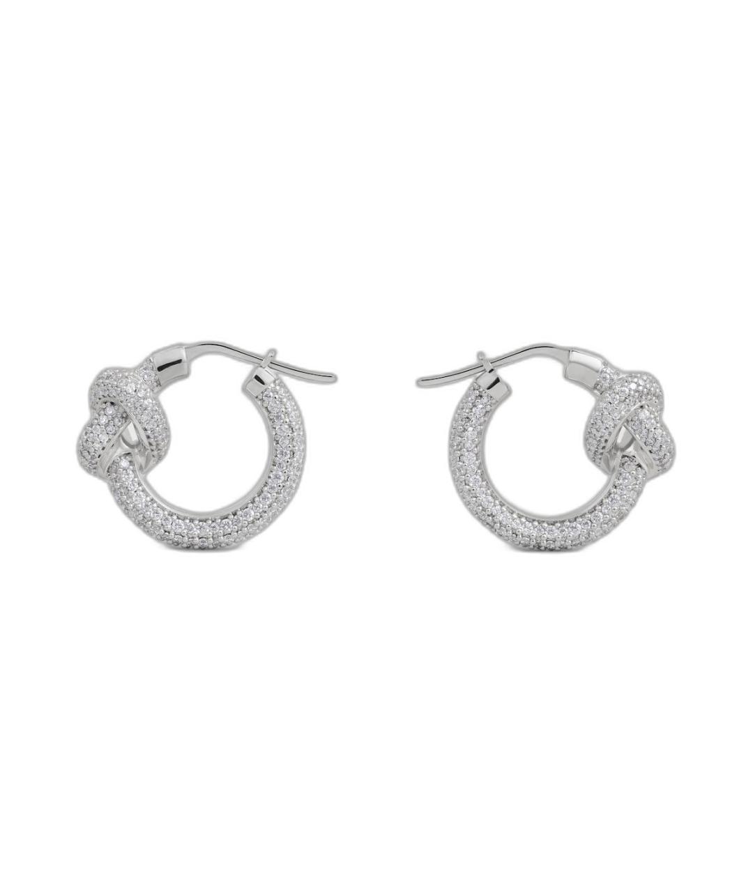 CELINE Серебряные металлические серьги, фото 1