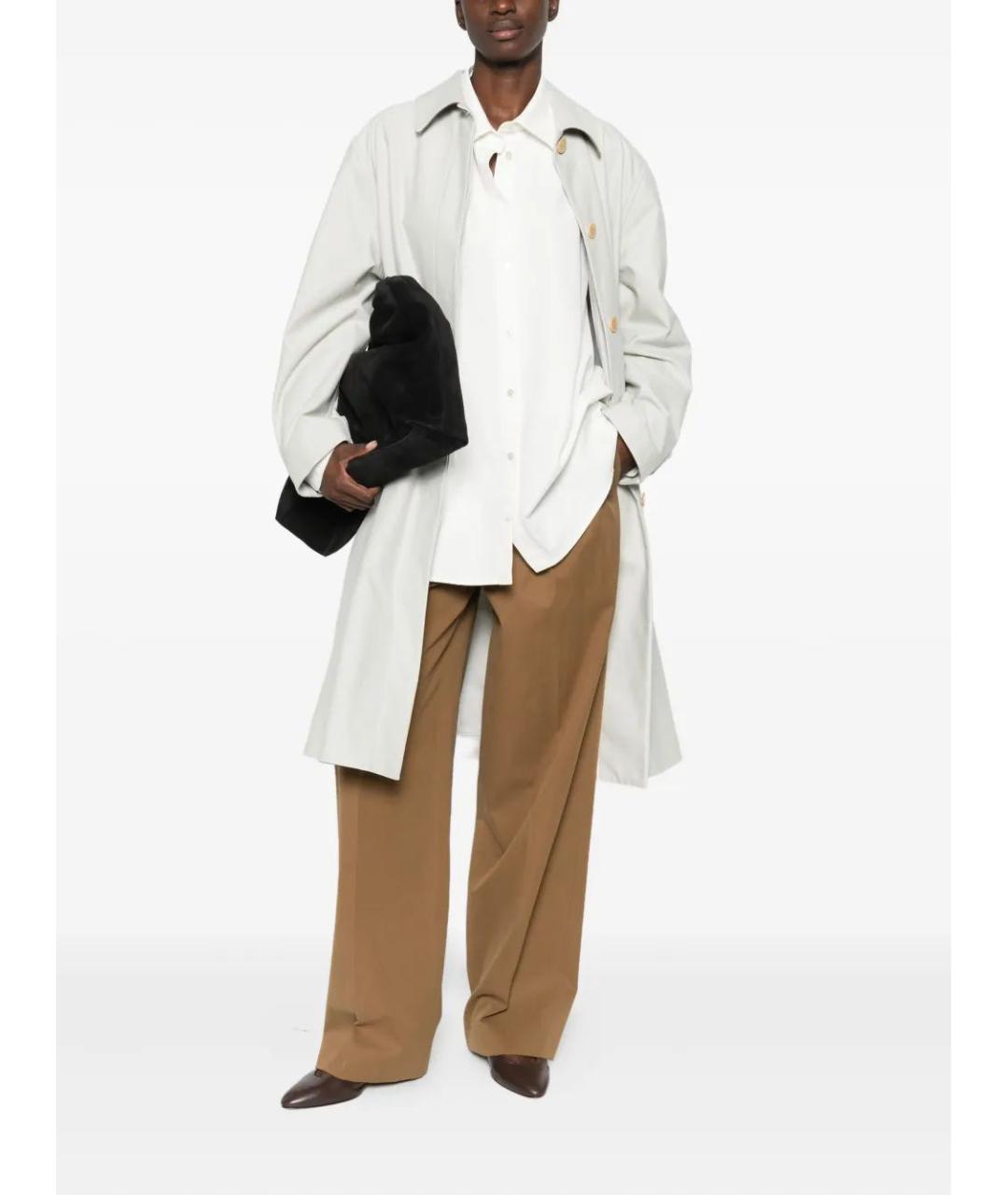 THE ROW Хлопковые прямые брюки, фото 2