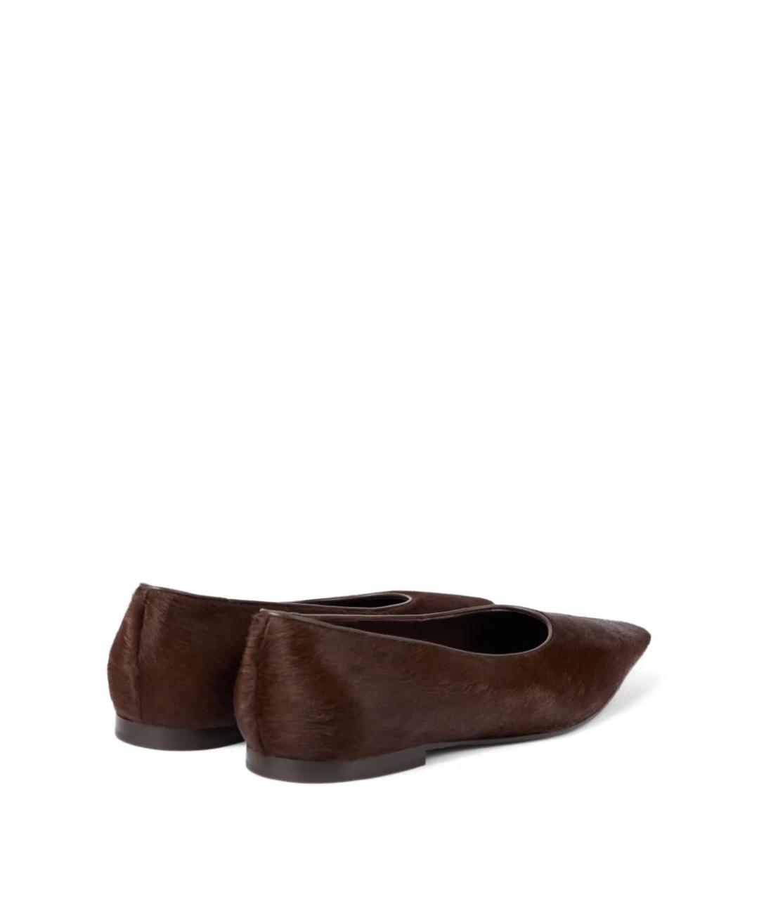 BRUNELLO CUCINELLI Кожаные балетки, фото 3