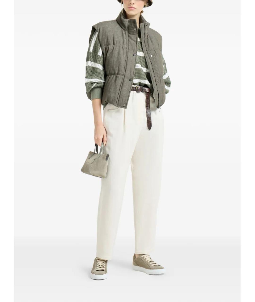 BRUNELLO CUCINELLI Мульти хлопковый джемпер / свитер, фото 2