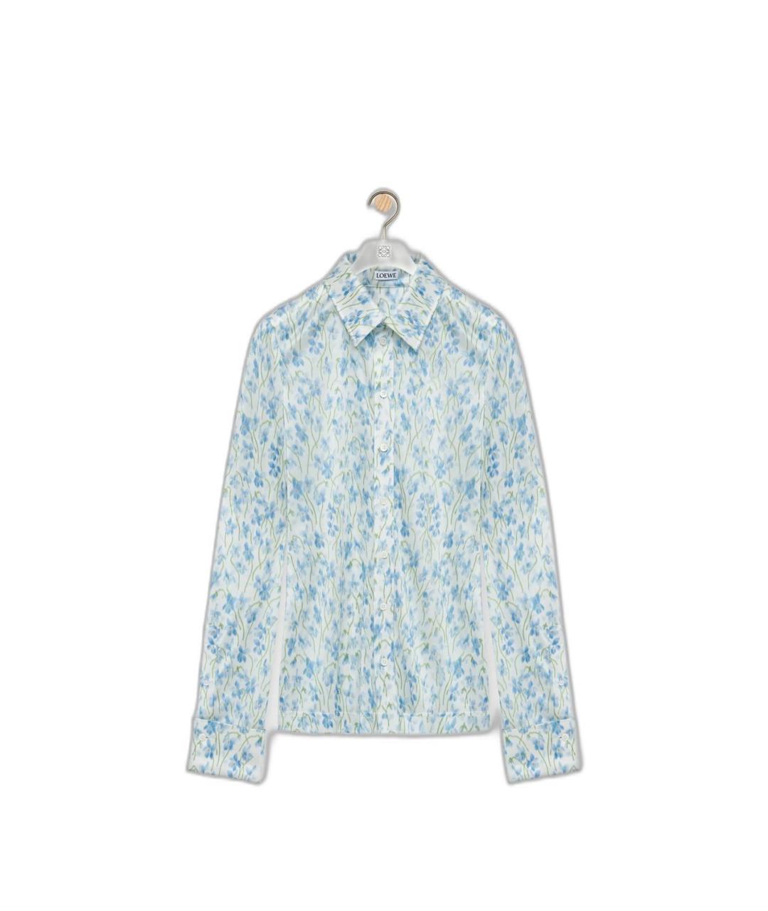 LOEWE Мульти деним рубашка, фото 4