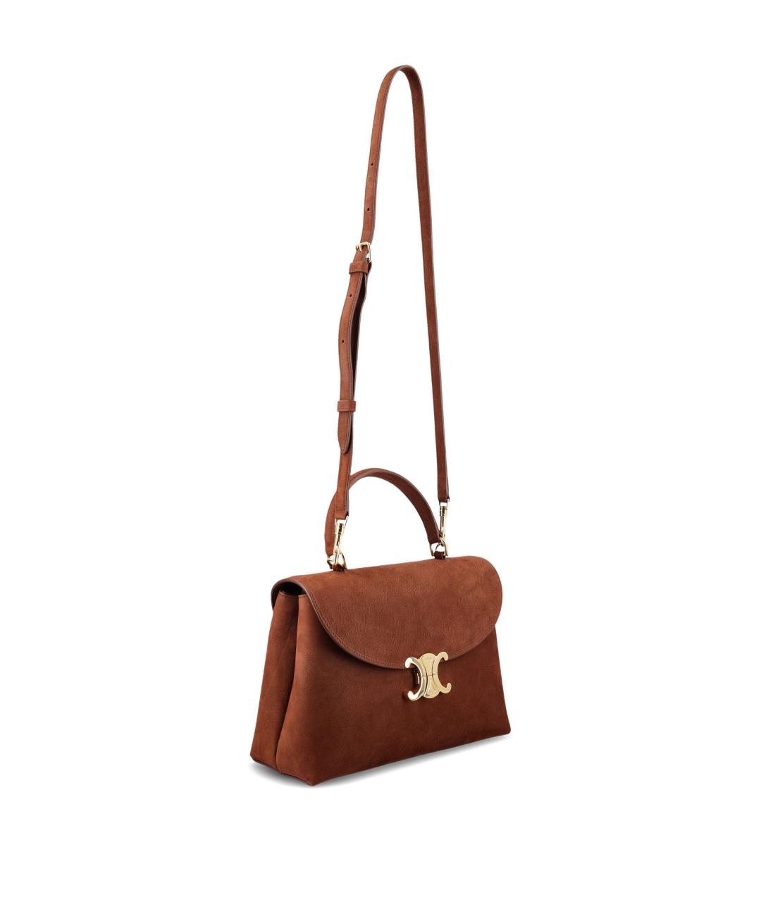 CELINE Кожаная сумка через плечо, фото 3