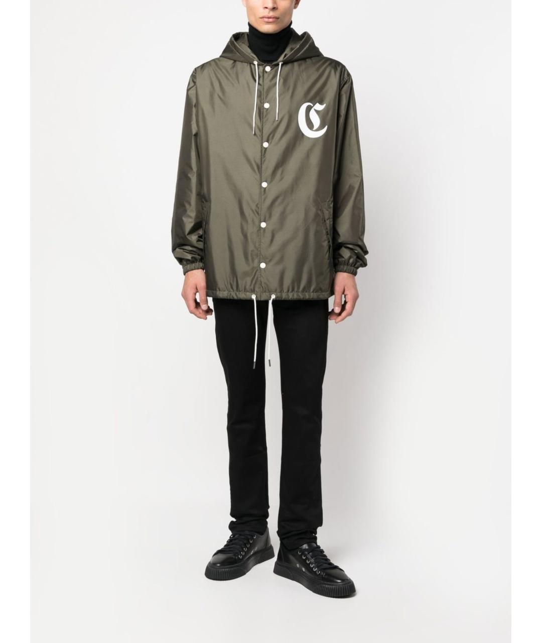 CELINE Черные хлопковые повседневные брюки, фото 2