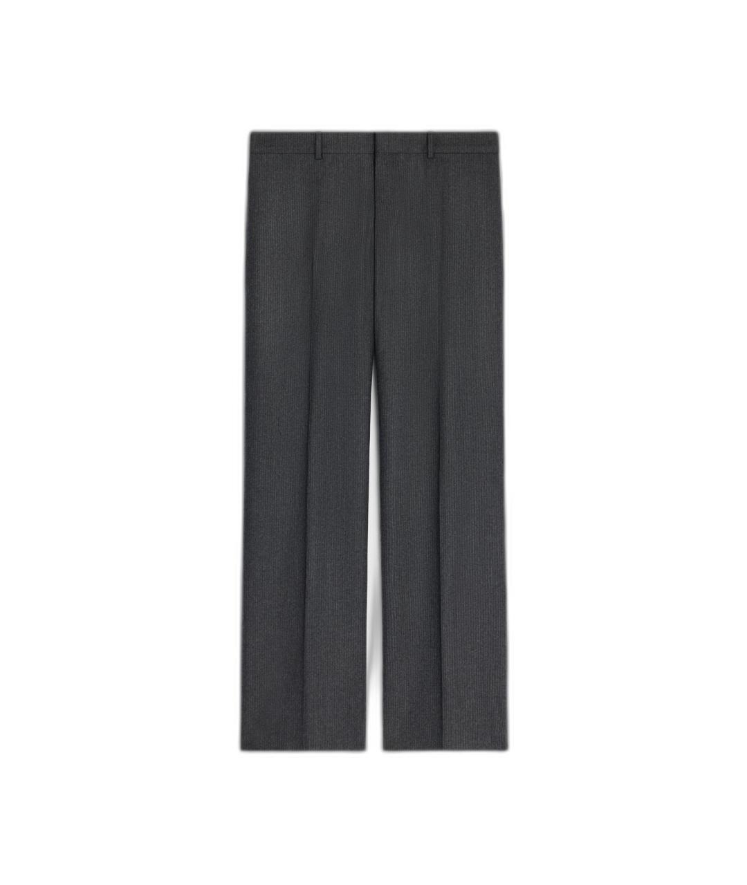 CELINE Шерстяные повседневные брюки, фото 1